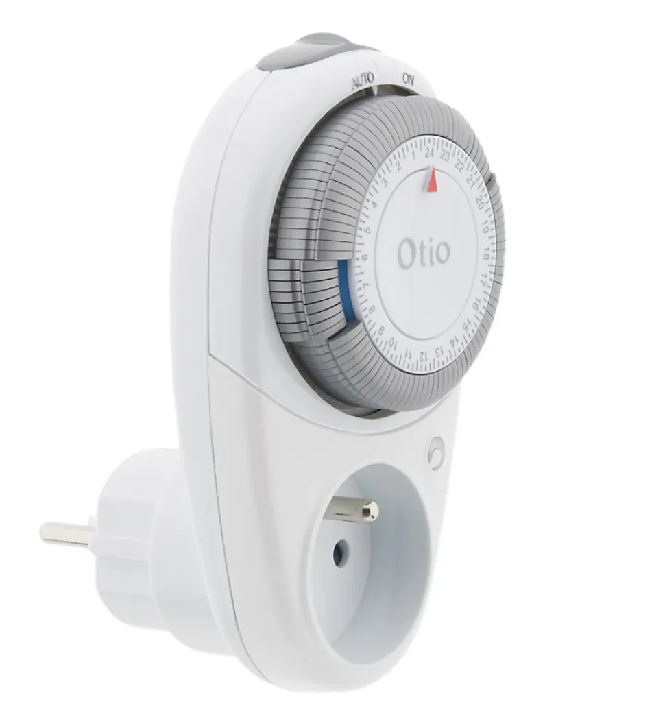 Lot de 2 programmateurs quotidiens T-10 - Blanc - Otio
