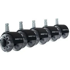 Lot de 5 Roulettes Universelles Robustes à Roulement Moderne Pivotant FineBuy