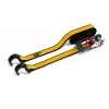 LOT DE 4 SANGLES D' ARRIMAGE A CLIQUET CATERPILLAR AVEC CROCHETS