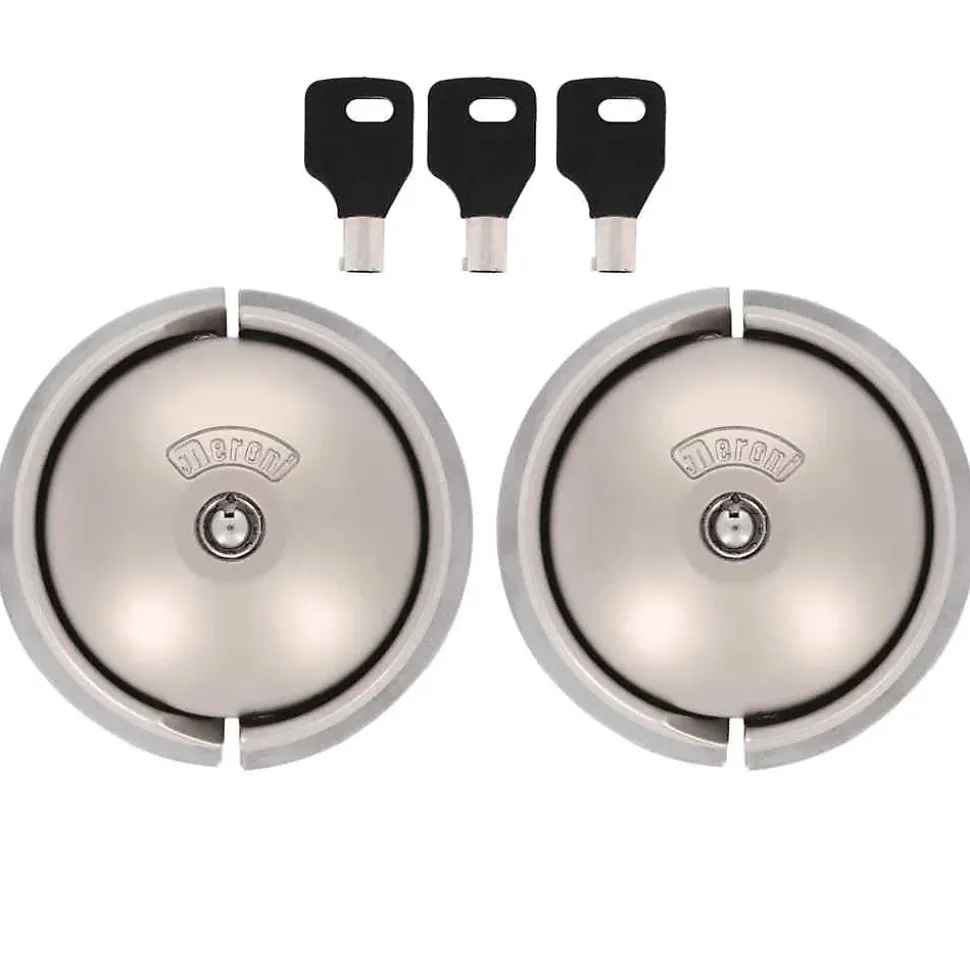 Lot de 2 serrures antivol utilitaire Meroni UFO Classic