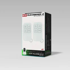 Lot de 2 Télécommandes pour Alarme-Caméra KYF-CAM-027 et KYF-ALARM-012