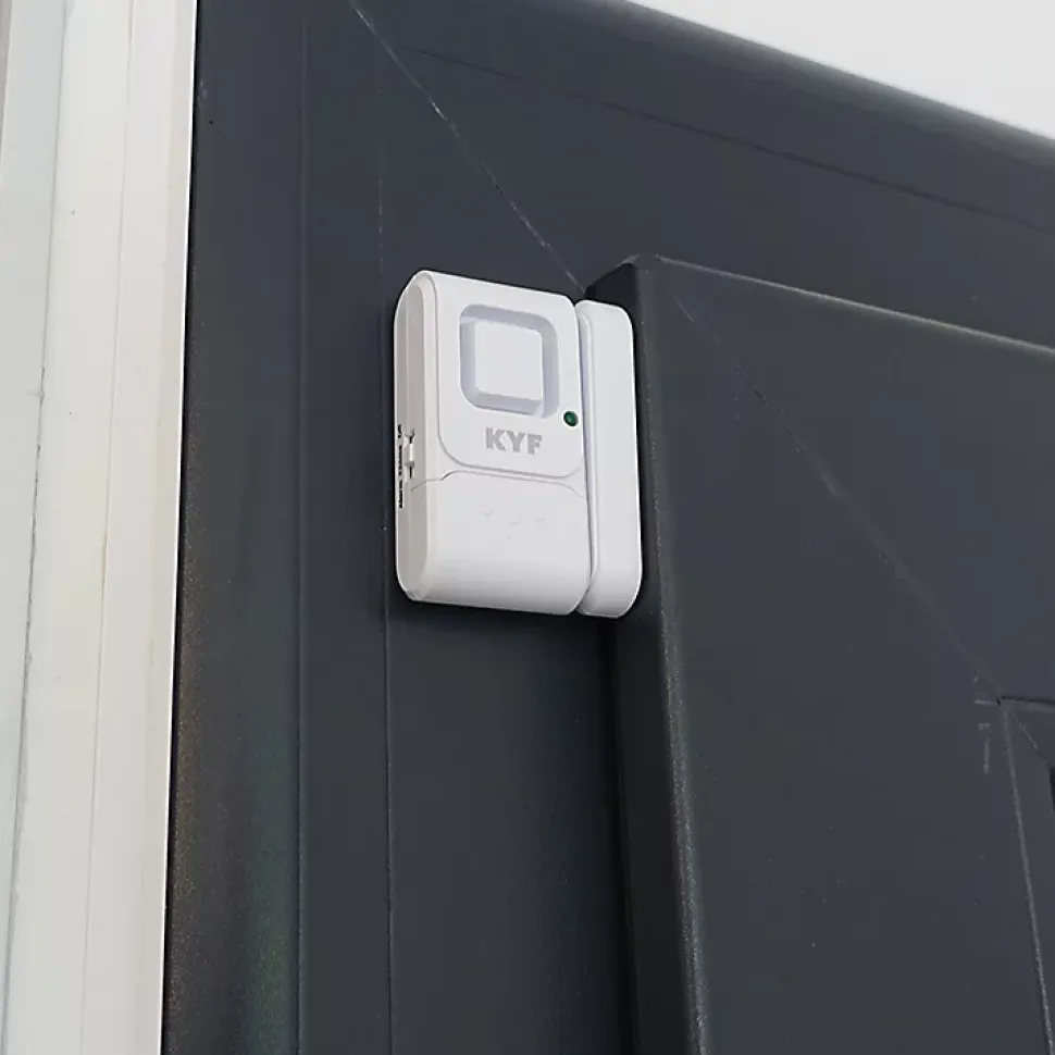 Lot de 2 x Mini alarme fenêtre/porte (Avec fonction carillon)