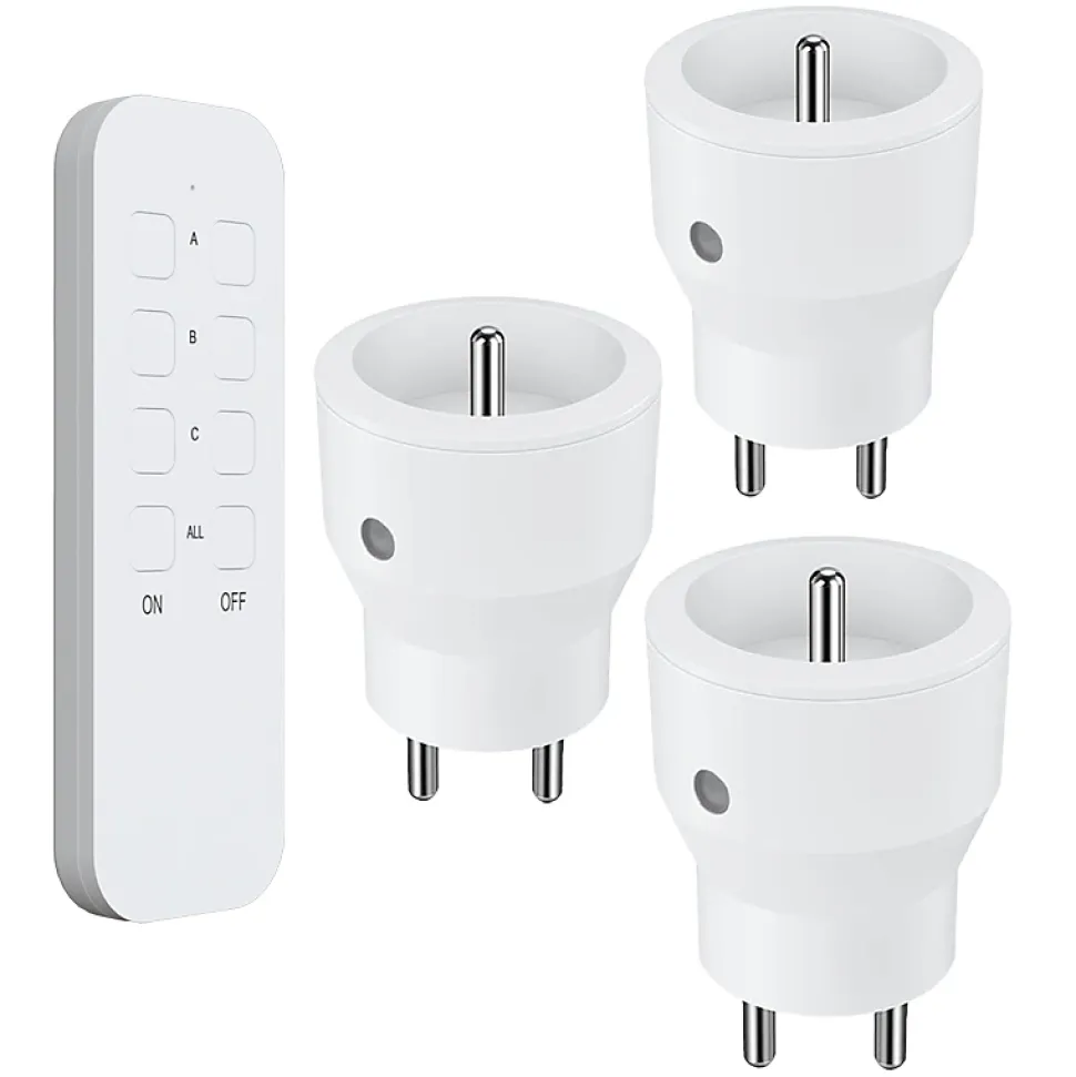 Lot de prise 2300W télécommandée intérieure