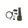 Maglite Lampe torche LED MAG-TAC-R à Batterie rechargeable - tête non-crénelée - Noir