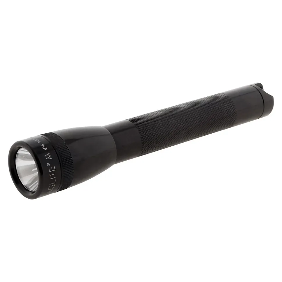 Maglite Lampe torche Mini R6 + Accessoires livrés en blister - Noir