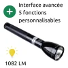 Maglite ML150LR Lampe torche LED rechargeable avec batterie Lithium - Noir
