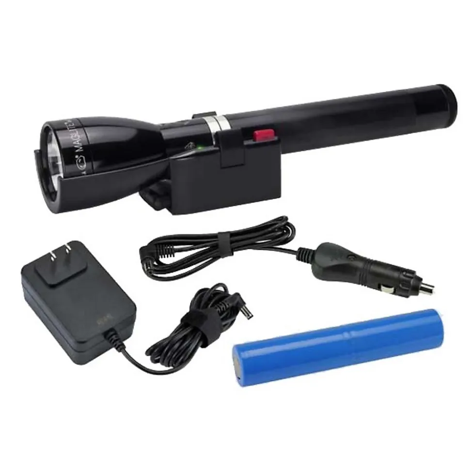 Maglite ML150LR Lampe torche LED rechargeable avec batterie Lithium - Noir