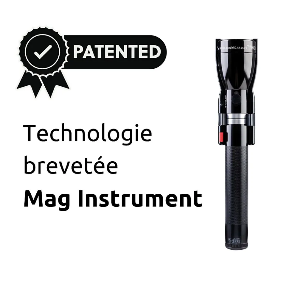 Maglite ML150LR Lampe torche LED rechargeable avec batterie Lithium - Noir
