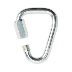 Maillon rapide delta en acier zingué ø12 mm