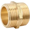 Mamelon laiton double Mâle 8/13 (1/4")