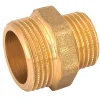 Mamelon laiton réduit mâle mâle à visser diam 1/2" x 3/4" - à l'unité