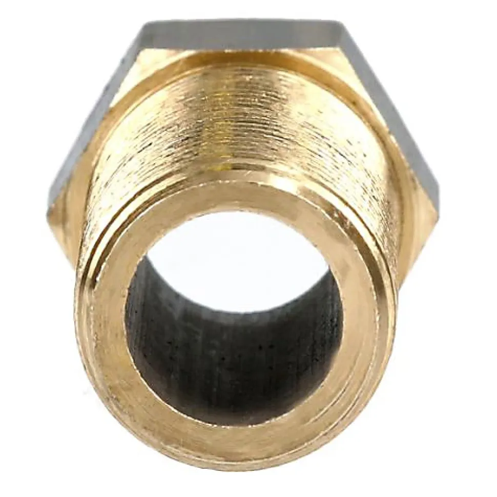 Mamelon long mâle femelle 40mm 15/21 laiton - GARIS - D04603B