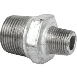 Mamelon réduit fonte galvanisée - 20x27mm (3/4'') - 12x17mm (3/8'')