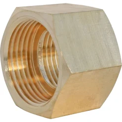 Manchon laiton double Femelle 15/21 (1/2"), lot de 2