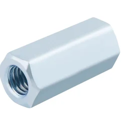 Manchon tête hexagonale zingué ø 8 x 30 mm - 10 pièces