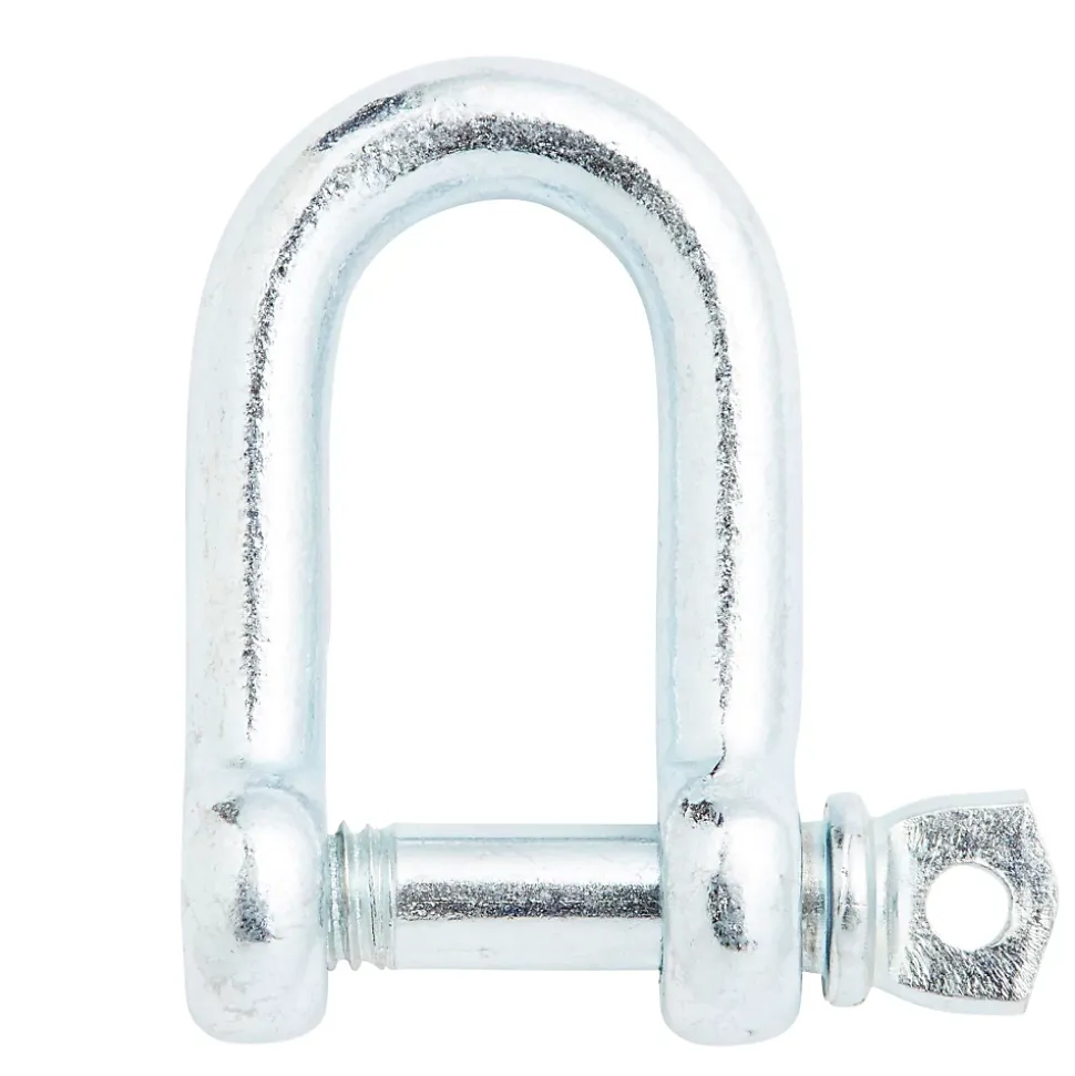Manille droite Diall 1.6 cm en acier