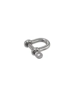 Manille Droite Forgée axe imperdable Inox A4 Diamètre 4 - 5 pièces