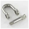 Manille Droite Forgée Inox A4 Diamètre 4 - 3 pièces