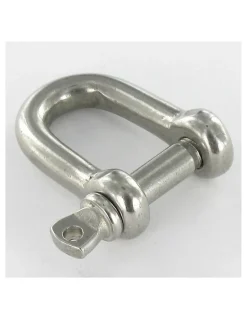 Manille Droite Forgée Inox A4 Diamètre 10 - 2 pièces