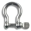 Manille lyre Axe 5 mm Inox Acier inoxydable