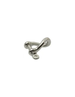 Manille TORSE Forgée Inox A4 Diamètre 10 - 5 pièces