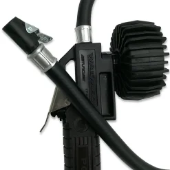 Manomètre de Gonflage Pneu - Pression de 0 à 10 Bars - Pistolet avec Gâchette Réglable
