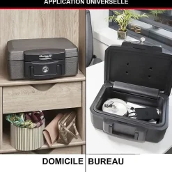 MASTER LOCK Malette de sécurité / Coffre fort - Anti feu et étanche - Format S - 4,9L