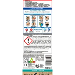 Mastic bain et cuisine Rubson transparent 280ml