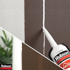 Mastic murs et fenêtres Rubson blanc 280ml