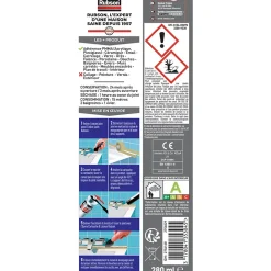 Mastic Rubson Bain & Cuisine Baignoire synthétique blanc cartouche 280ml