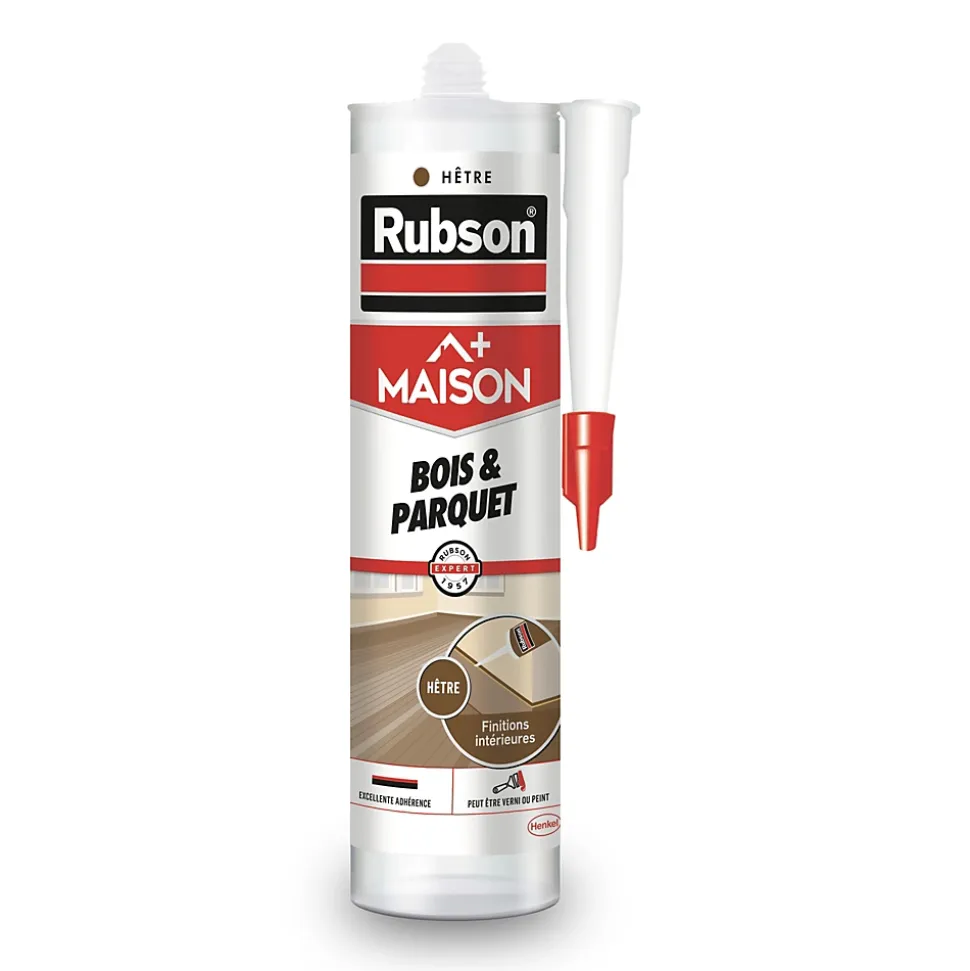 Mastic Rubson pour parquet hêtre 280ml