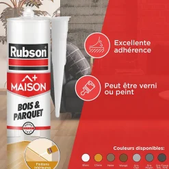 Mastic Rubson pour parquet hêtre 280ml