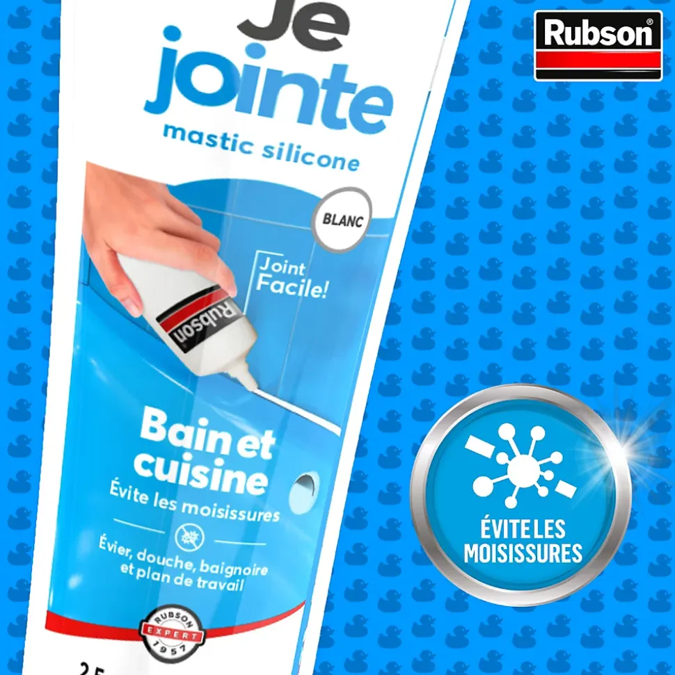 Mastic Rubson Sanitaire Je Jointe blanc tube 50ml