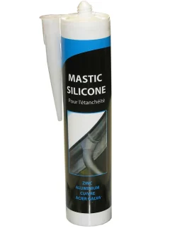 Mastic silicone pour l'étanchéité zinc cuivre alu