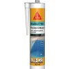 Mastic silicone spécial immersion blanc SikaSeal 163 Piscine et bassin 300mL Sika