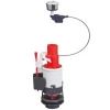 Mécanisme de chasse d'eau double chasse 3L/6L Wirquin MW2 + câble