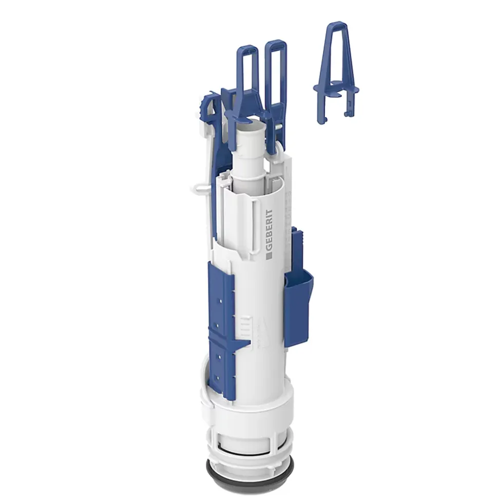 Mécanisme de chasse double débit pour réservoir encastré Geberit Sigma Omega et Delta 12 cm