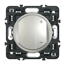 Mécanisme d'interrupteur variateur de lumière Legrand Céliane titane 300W