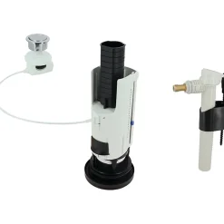 Mécanisme double volume à câble et robinet flotteur - NICOLL
