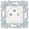 Mécanisme prise avec terre affleurante Schneider Electric Unica Déco blanc