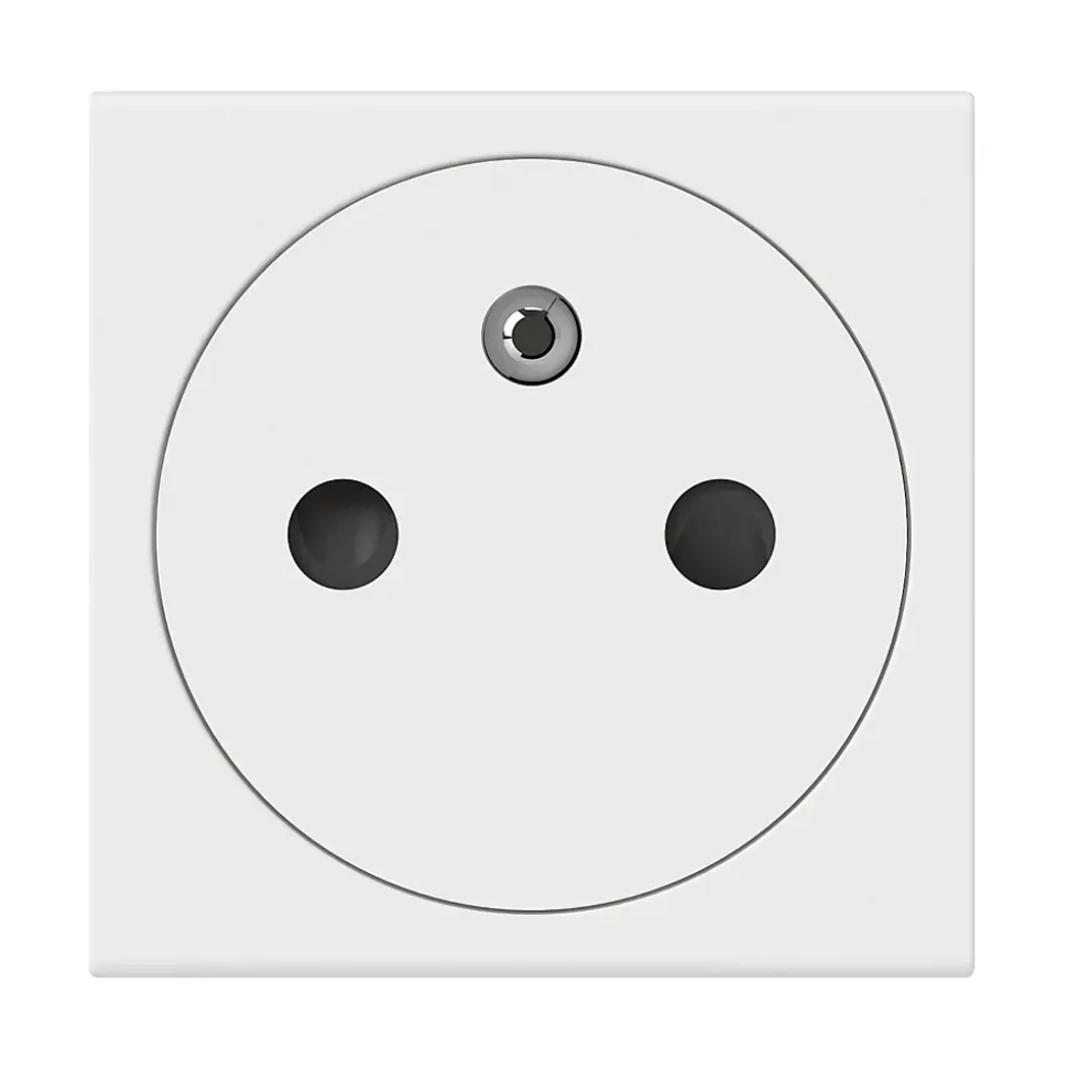 Mécanisme prise 2pôles+terre affleurante 2 modules Legrand Mosaïc