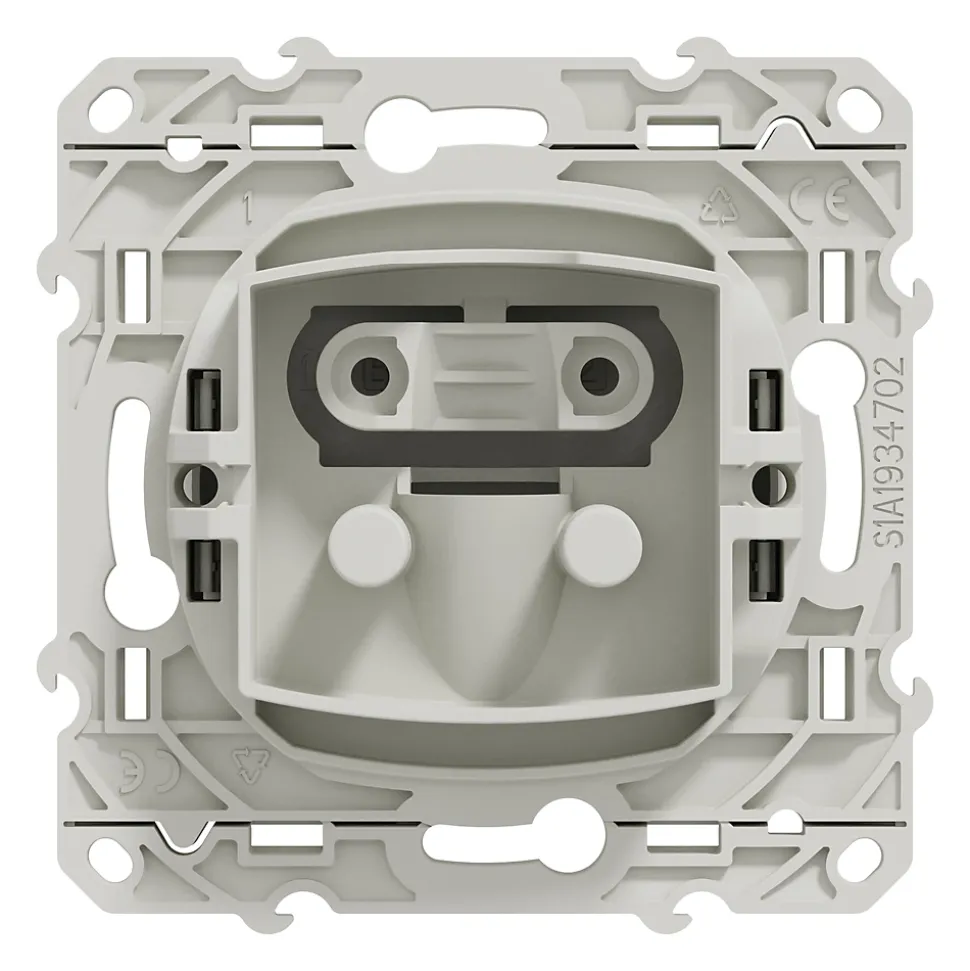 Mécanisme sortie de câble Schneider Electric Odace blanc