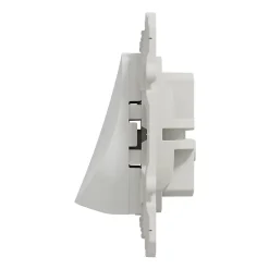 Mécanisme sortie de câble Schneider Electric Odace blanc
