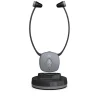Meliconi - Casque TV EASY AUDIO - sans fil avec station d'accueil et de charge - Autonomie 15h - Portée 20m