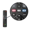 Meliconi - Télécommande de remplacement TLC EVO.2 pour TV LG - 100% fonctions d'origine - Accès direct Netflix, Youtube, Prime