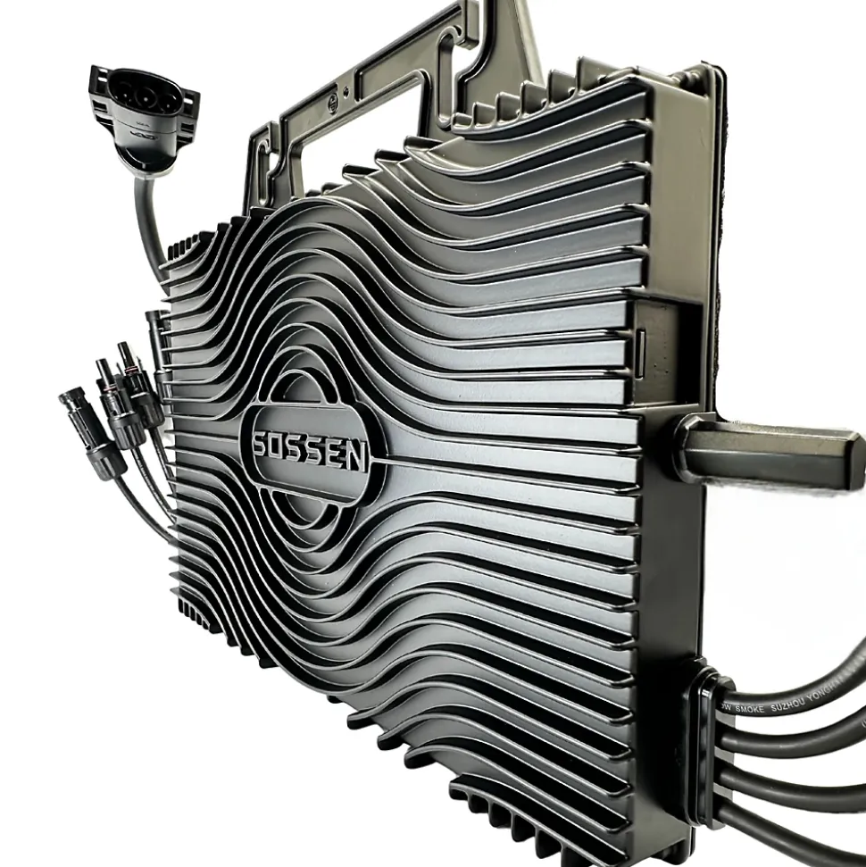 Micro-onduleur 2400W Wifi Sossen + Câble + Rallonges