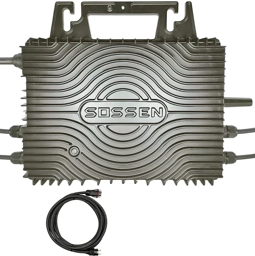 Micro-onduleur 1000W Wifi Sossen + Câble AC 5m