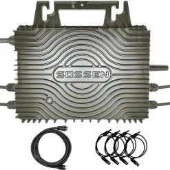 Micro-onduleur 1000W Wifi Sossen + Câble + Rallonges