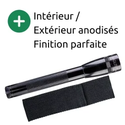 Mini Maglite Lampe torche LED 2x piles AAA - Noir