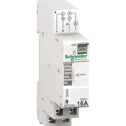 Minuterie MIN'clic minuterie 1 à 7 min 16A 230V Schneider Electric Resi9